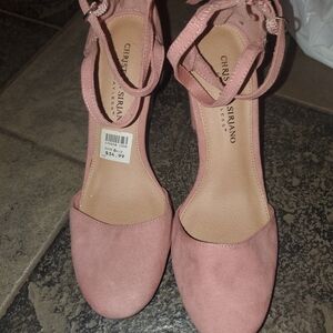 NWT Christian Siriano Blush Pink Heels 6.5